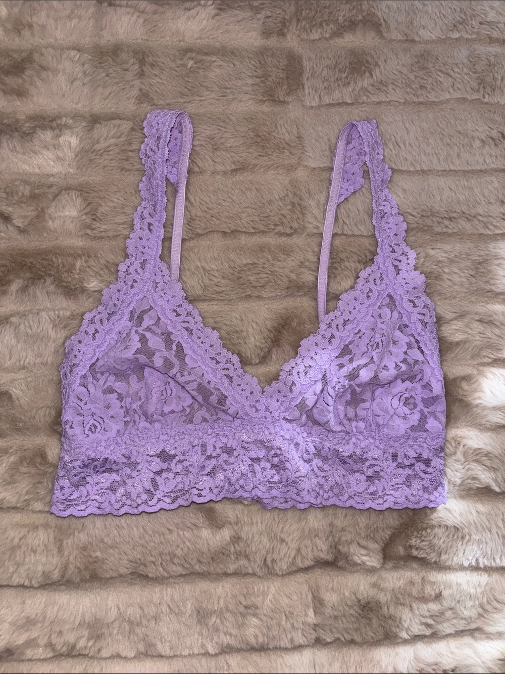Hanky Panky Lavender Lace Bralette